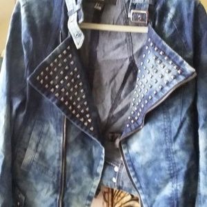 Acid Wash Jean Jacket